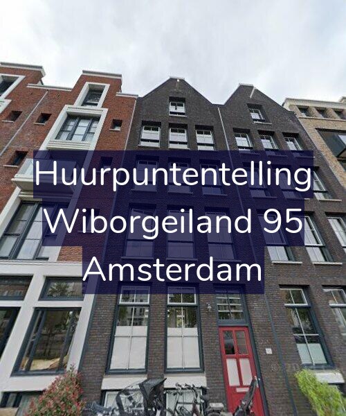 Foto gevel Huurpuntentelling voor Wiborgeiland 95, Amsterdam