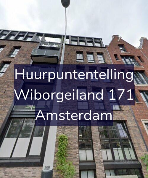 Foto gevel Huurpuntentelling voor Wiborgeiland 171, Amsterdam