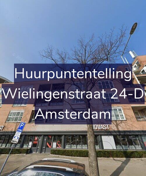 Foto gevel Huurpuntentelling voor Wielingenstraat 24-D, Amsterdam