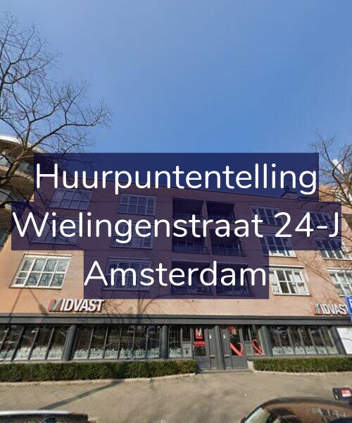 Foto gevel Huurpuntentelling voor Wielingenstraat 24-J, Amsterdam