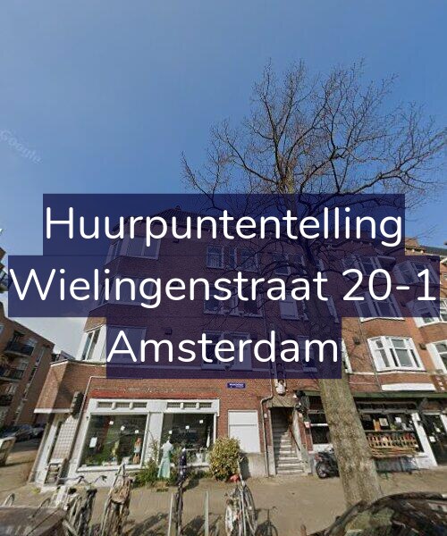 Foto gevel Huurpuntentelling voor Wielingenstraat 20-1, Amsterdam