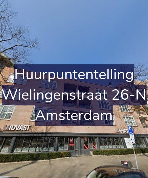 Foto gevel Huurpuntentelling voor Wielingenstraat 26-N, Amsterdam