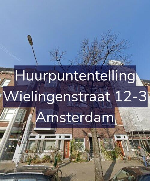 Foto gevel Huurpuntentelling voor Wielingenstraat 12-3, Amsterdam