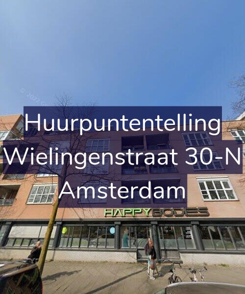 Foto gevel Huurpuntentelling voor Wielingenstraat 30-N, Amsterdam