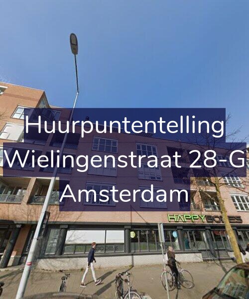 Foto gevel Huurpuntentelling voor Wielingenstraat 28-G, Amsterdam