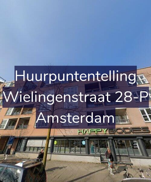 Foto gevel Huurpuntentelling voor Wielingenstraat 28-P, Amsterdam