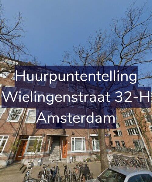 Foto gevel Huurpuntentelling voor Wielingenstraat 32-H, Amsterdam