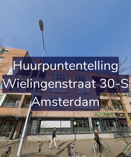 Foto gevel Huurpuntentelling voor Wielingenstraat 30-S, Amsterdam