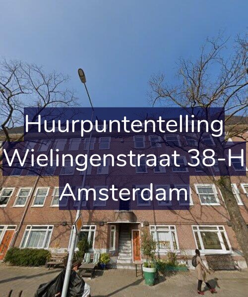 Foto gevel Huurpuntentelling voor Wielingenstraat 38-H, Amsterdam