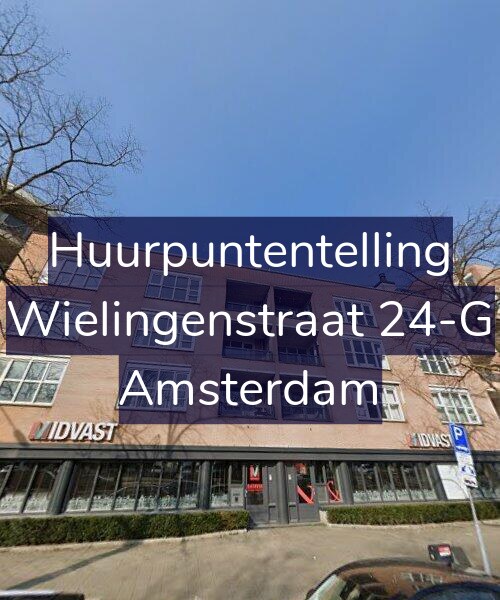 Foto gevel Huurpuntentelling voor Wielingenstraat 24-G, Amsterdam