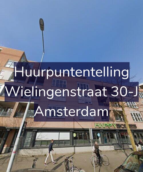Foto gevel Huurpuntentelling voor Wielingenstraat 30-J, Amsterdam