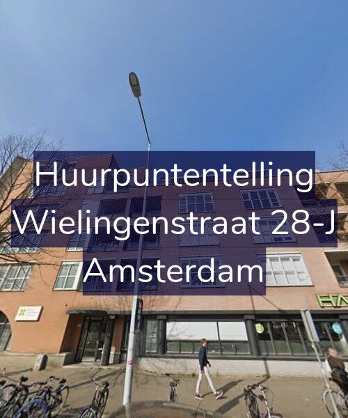 Foto gevel Huurpuntentelling voor Wielingenstraat 28-J, Amsterdam