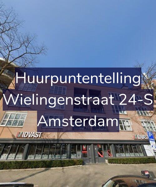 Foto gevel Huurpuntentelling voor Wielingenstraat 24-S, Amsterdam