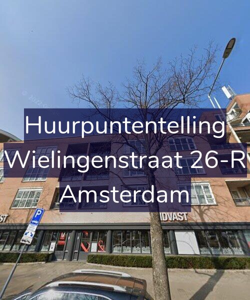 Foto gevel Huurpuntentelling voor Wielingenstraat 26-R, Amsterdam