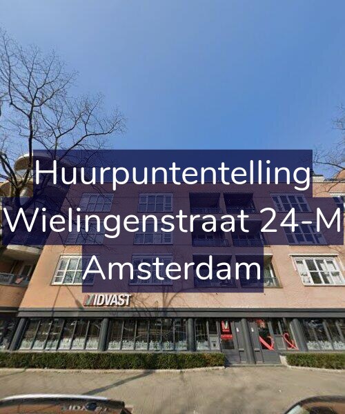Foto gevel Huurpuntentelling voor Wielingenstraat 24-M, Amsterdam
