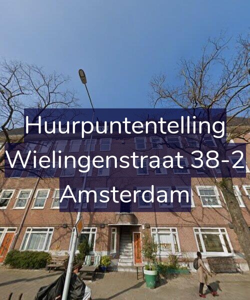 Foto gevel Huurpuntentelling voor Wielingenstraat 38-2, Amsterdam