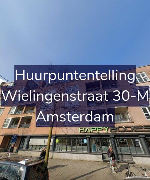 Foto gevel Huurpuntentelling voor Wielingenstraat 30-M, Amsterdam