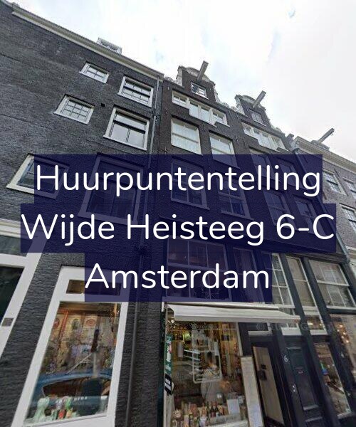 Foto gevel Huurpuntentelling voor Wijde Heisteeg 6-C, Amsterdam