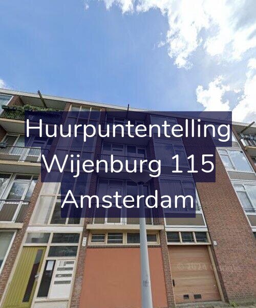 Foto gevel Huurpuntentelling voor Wijenburg 115, Amsterdam