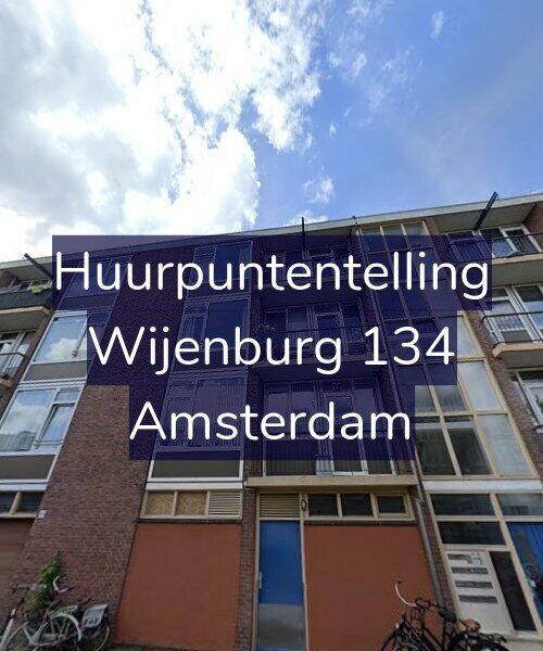 Foto gevel Huurpuntentelling voor Wijenburg 134, Amsterdam