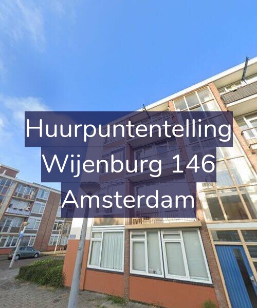 Foto gevel Huurpuntentelling voor Wijenburg 146, Amsterdam
