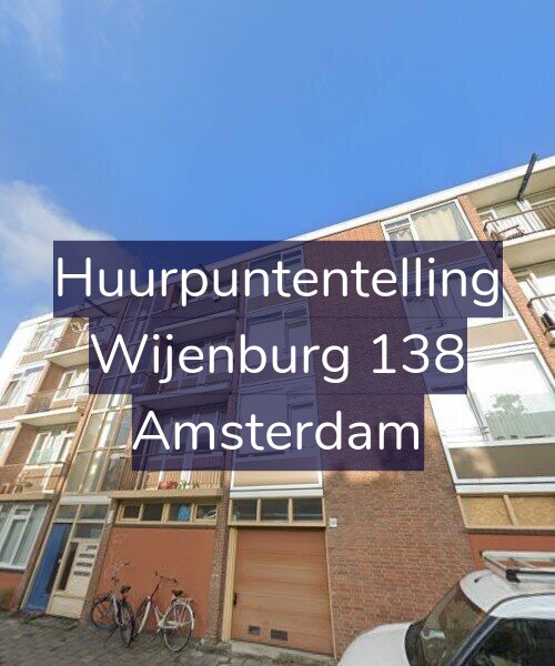 Foto gevel Huurpuntentelling voor Wijenburg 138, Amsterdam