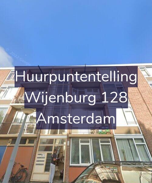 Foto gevel Huurpuntentelling voor Wijenburg 128, Amsterdam