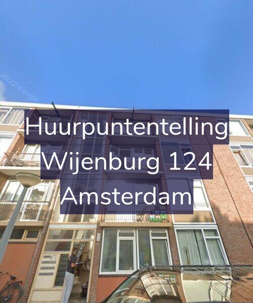 Foto gevel Huurpuntentelling voor Wijenburg 124, Amsterdam