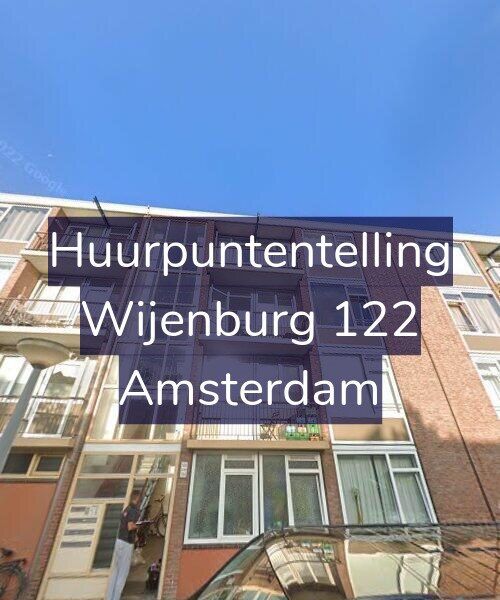 Foto gevel Huurpuntentelling voor Wijenburg 122, Amsterdam