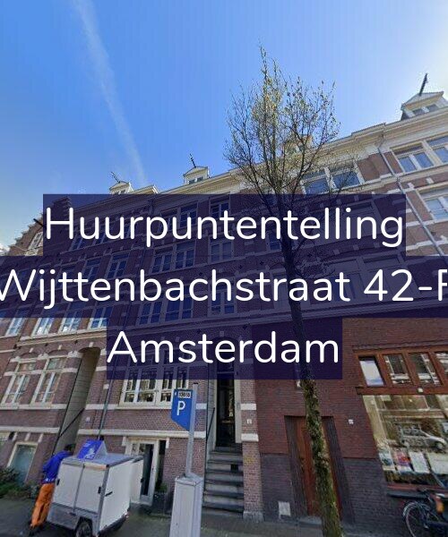 Foto gevel Huurpuntentelling voor Wijttenbachstraat 42-F, Amsterdam