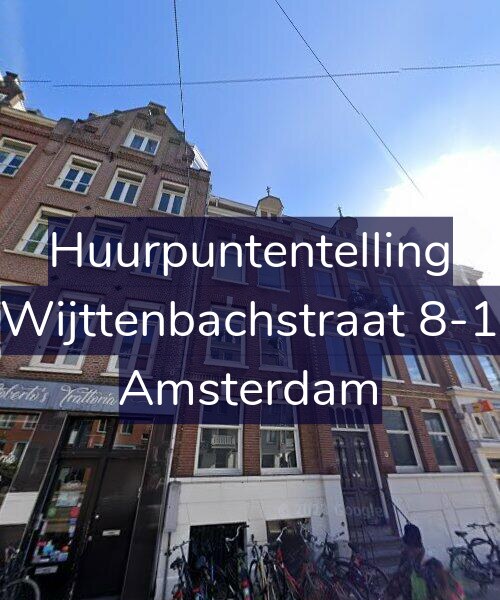 Foto gevel Huurpuntentelling voor Wijttenbachstraat 8-1, Amsterdam