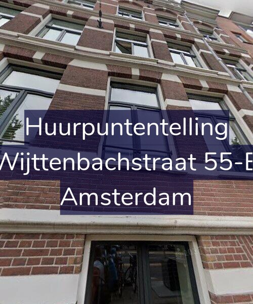 Foto gevel Huurpuntentelling voor Wijttenbachstraat 55-B, Amsterdam