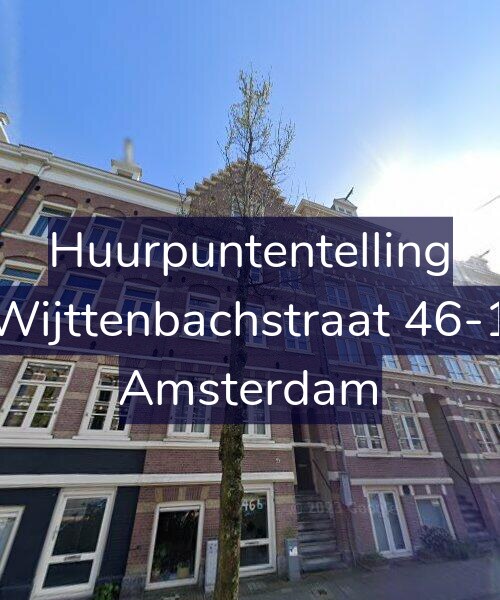 Foto gevel Huurpuntentelling voor Wijttenbachstraat 46-1, Amsterdam
