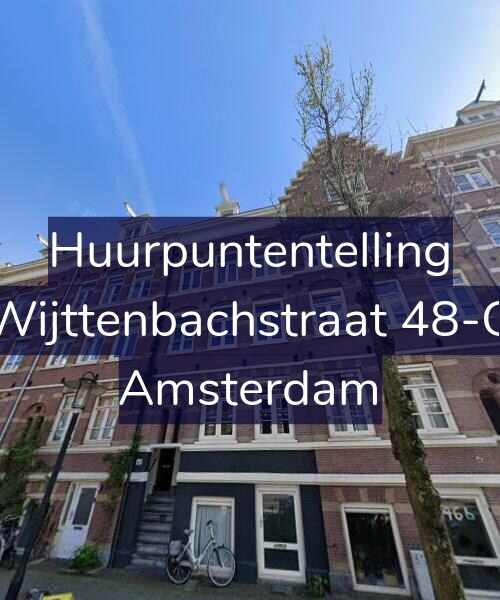 Foto gevel Huurpuntentelling voor Wijttenbachstraat 48-G, Amsterdam