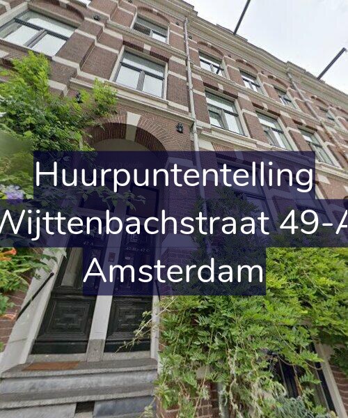 Foto gevel Huurpuntentelling voor Wijttenbachstraat 49-A, Amsterdam