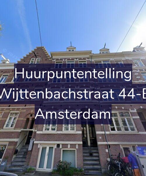 Foto gevel Huurpuntentelling voor Wijttenbachstraat 44-E, Amsterdam
