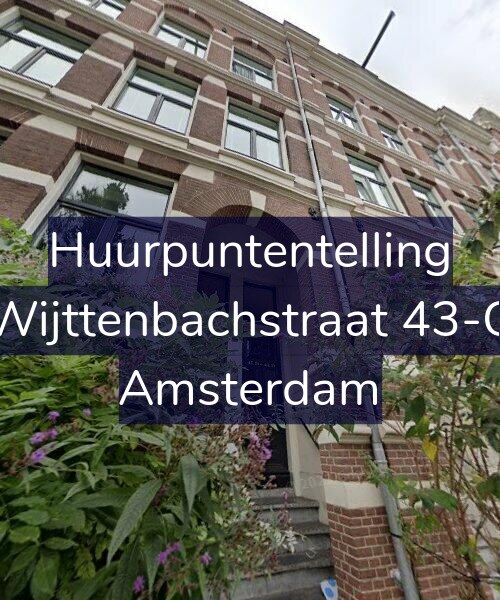 Foto gevel Huurpuntentelling voor Wijttenbachstraat 43-C, Amsterdam