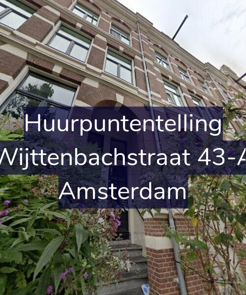 Foto gevel Huurpuntentelling voor Wijttenbachstraat 43-A, Amsterdam