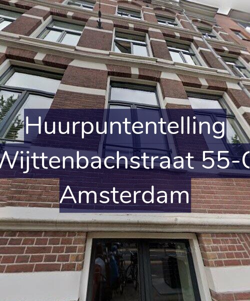Foto gevel Huurpuntentelling voor Wijttenbachstraat 55-C, Amsterdam
