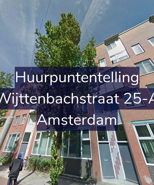 Foto gevel Huurpuntentelling voor Wijttenbachstraat 25-A, Amsterdam