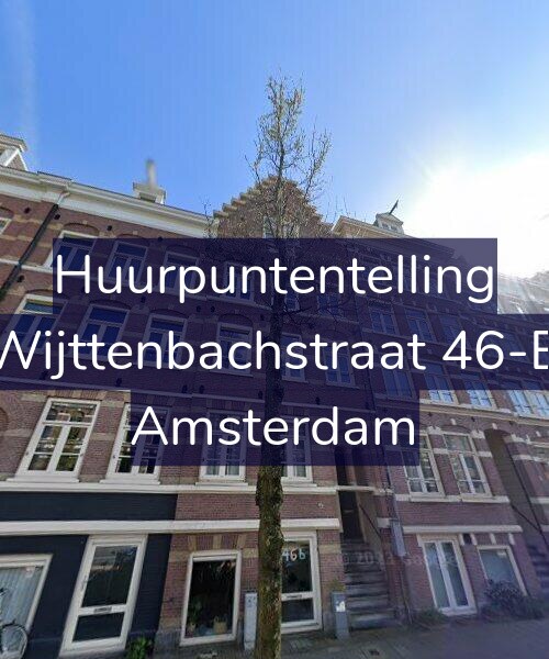 Foto gevel Huurpuntentelling voor Wijttenbachstraat 46-B, Amsterdam