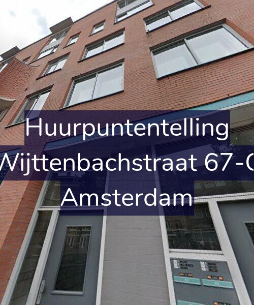 Foto gevel Huurpuntentelling voor Wijttenbachstraat 67-C, Amsterdam