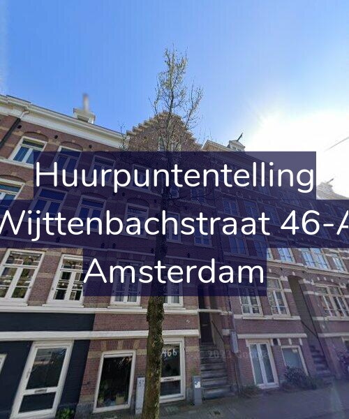 Foto gevel Huurpuntentelling voor Wijttenbachstraat 46-A, Amsterdam