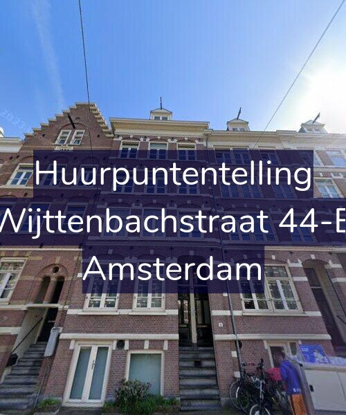 Foto gevel Huurpuntentelling voor Wijttenbachstraat 44-B, Amsterdam