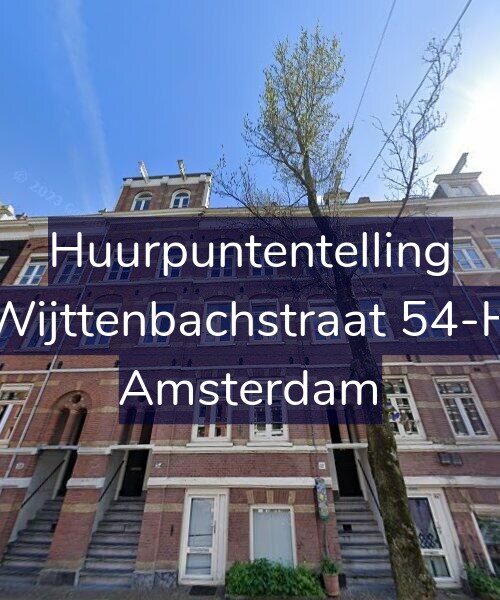Foto gevel Huurpuntentelling voor Wijttenbachstraat 54-H, Amsterdam