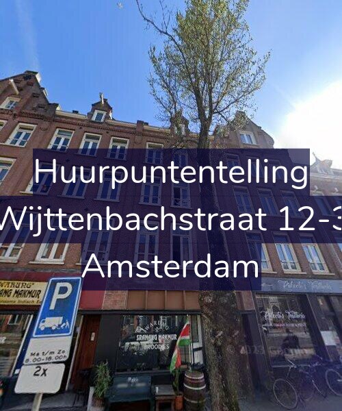 Foto gevel Huurpuntentelling voor Wijttenbachstraat 12-3, Amsterdam
