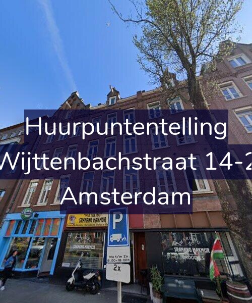 Foto gevel Huurpuntentelling voor Wijttenbachstraat 14-2, Amsterdam
