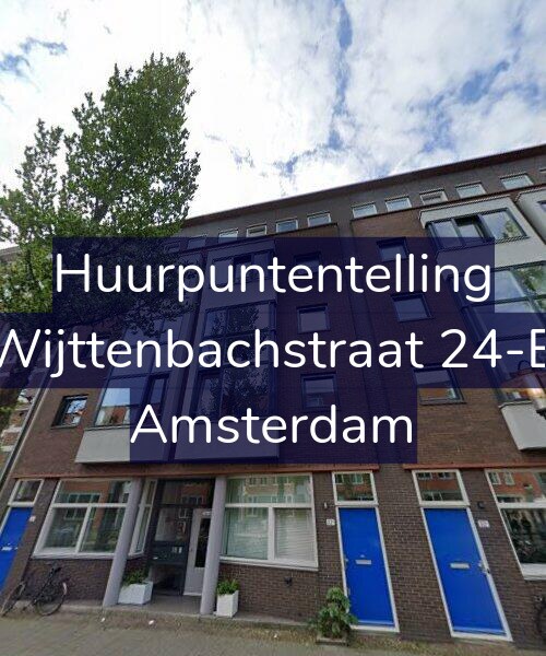 Foto gevel Huurpuntentelling voor Wijttenbachstraat 24-B, Amsterdam