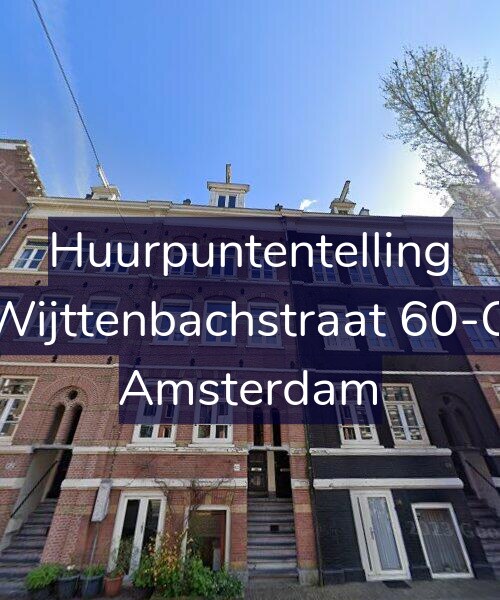 Foto gevel Huurpuntentelling voor Wijttenbachstraat 60-O, Amsterdam