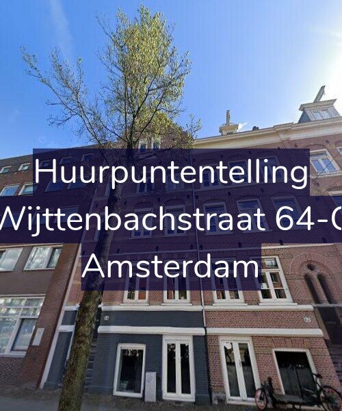 Foto gevel Huurpuntentelling voor Wijttenbachstraat 64-C, Amsterdam